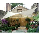 Garten Sunsail Square 3,6 X 3,6 m Farbe: Creme