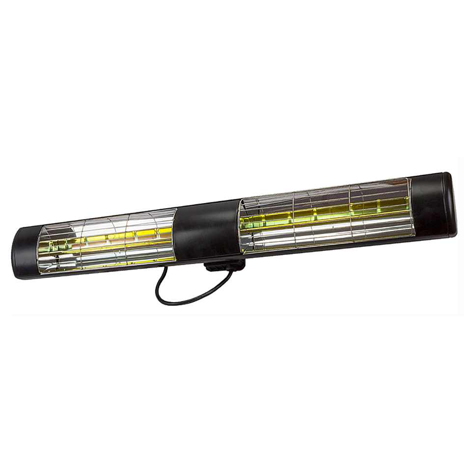 IR-Heizstrahler, 3000W 230V, IP55, schwarz