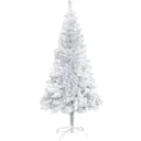 Weihnachtsbaum mit Ständer 150 cm PET silber