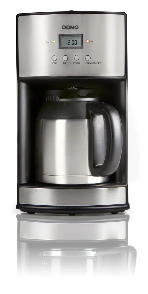 Kaffeeautomat 1,2 L mit Thermokanne, Edelstahl