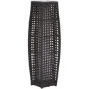 Rattan-Stehlampe mit Lichtsensor