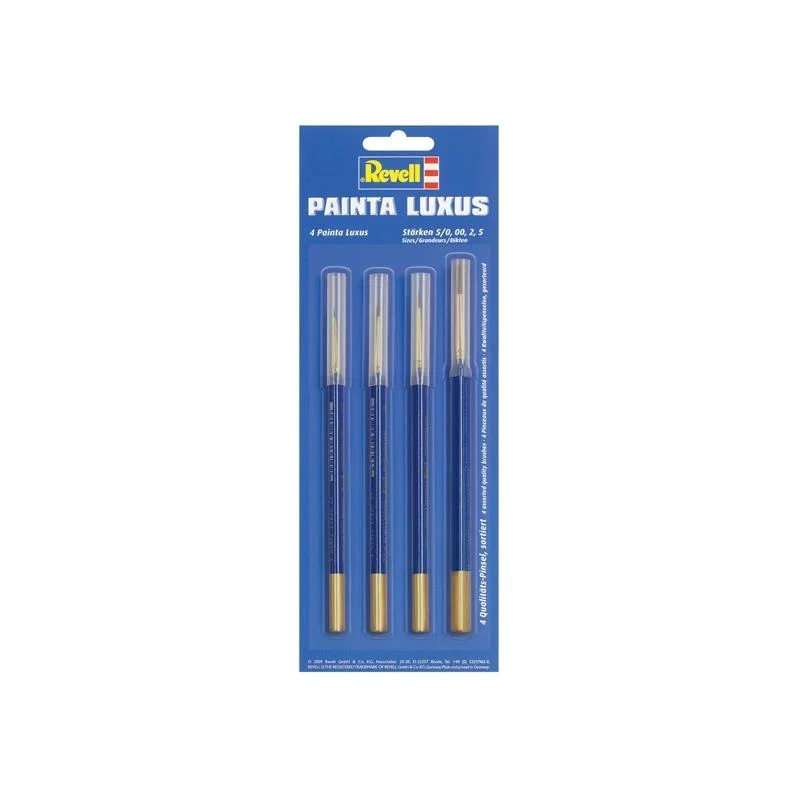 PAINTA LUXUS Pinselpalette Marderhaarpinsel