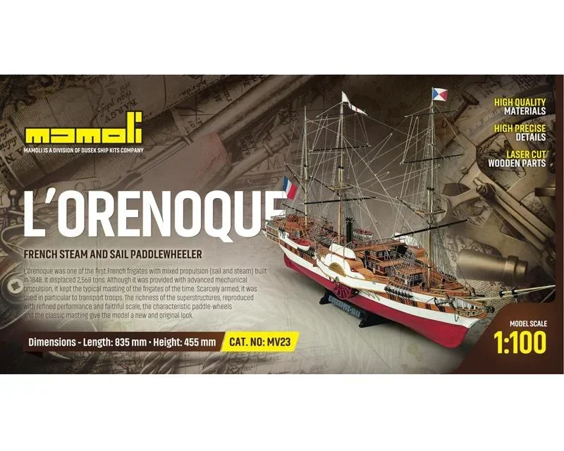 Bausatz L'Orenoque Maßstab 1:100