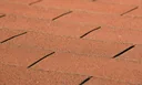 Dachschindeln rechteckig rot, 3 m²