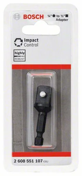 Adapter zu Steckschlüsseleinsätze, 1/2", 50 mm