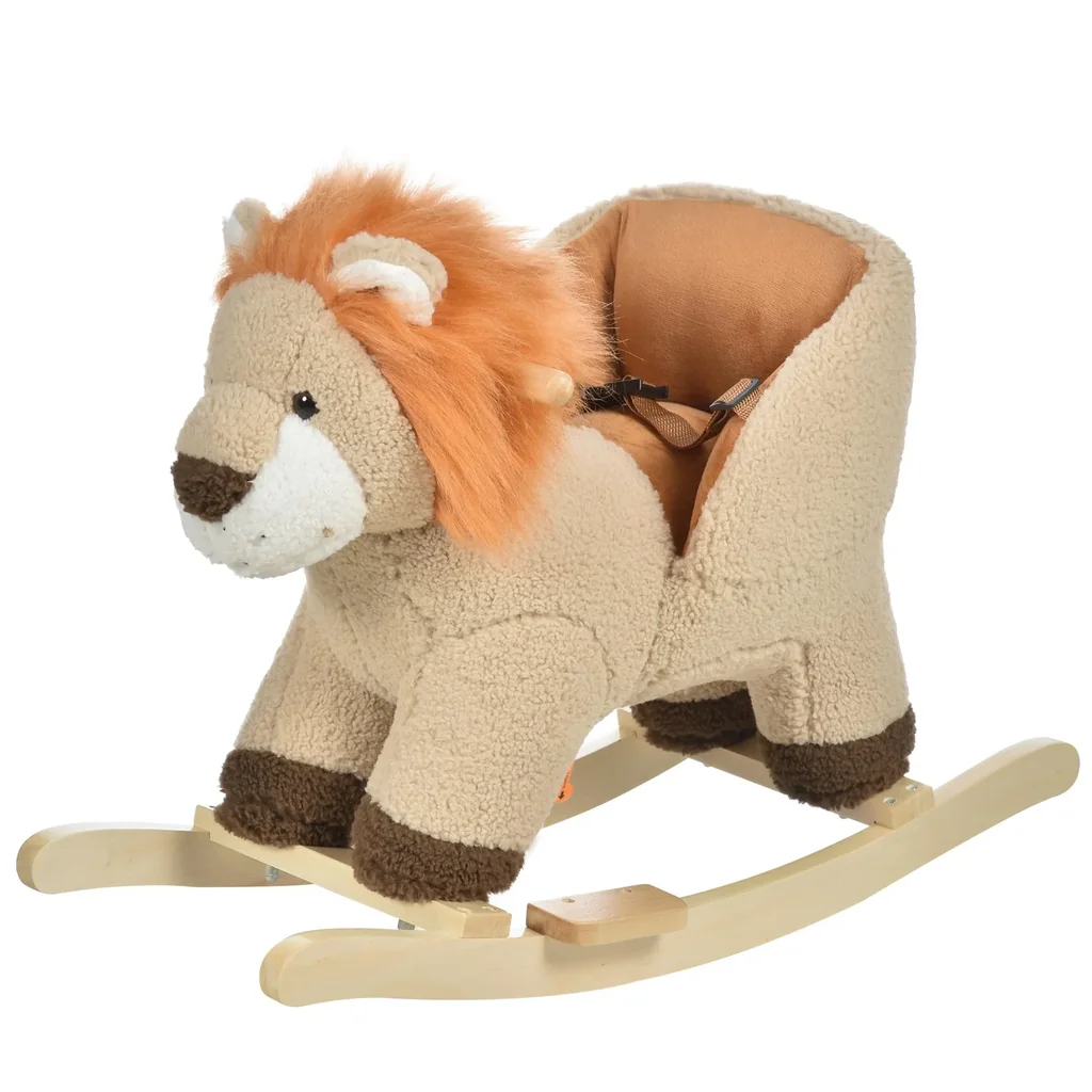 Kinder Schaukelpferd als Löwe