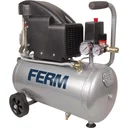 CRM1045 Kompressor - 1100W - 1.5 PS - 24 Liter - Max. 8 Bar - Inkl. 1/4 Inch universale Abkürzung und 2 Manometern