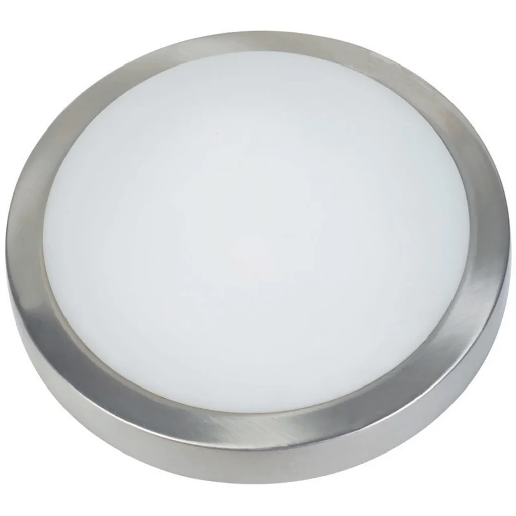 RECHTE Decke 23cm, Glas, E27