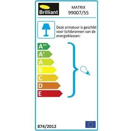 Tischleuchte Matrix XL bundesweit oxidation metaal 60W Ø 25 cm