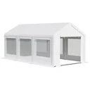Pavillon 6 x 3 M - weiß