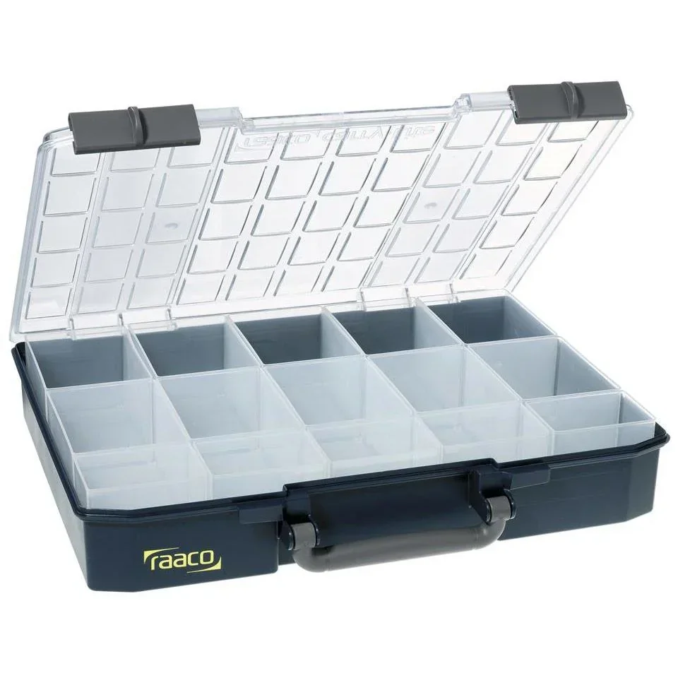 Raaco Sortimentskasten 80 CarryLite 5x10 15 Trays