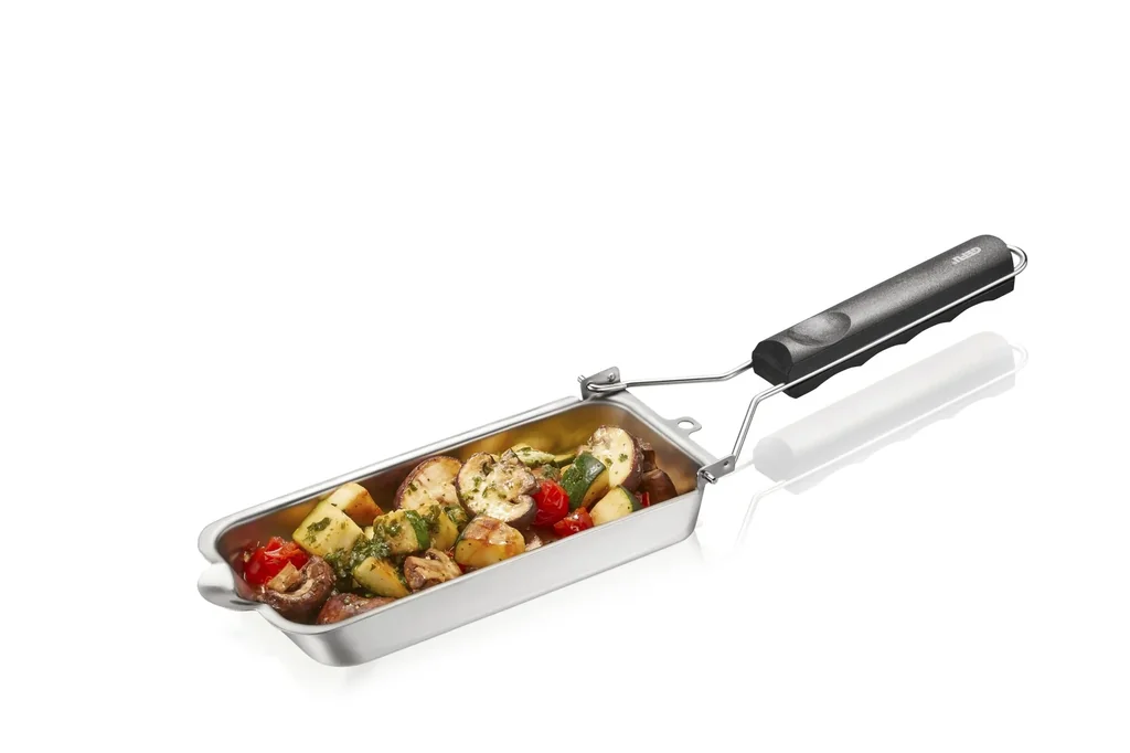 Grillpfännchen BBQ, Klappgriff