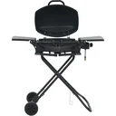 Gasgrill mit Kochzone schwarz