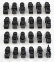 Universal-Befestigungs-Clips, 4 x 6er-Set