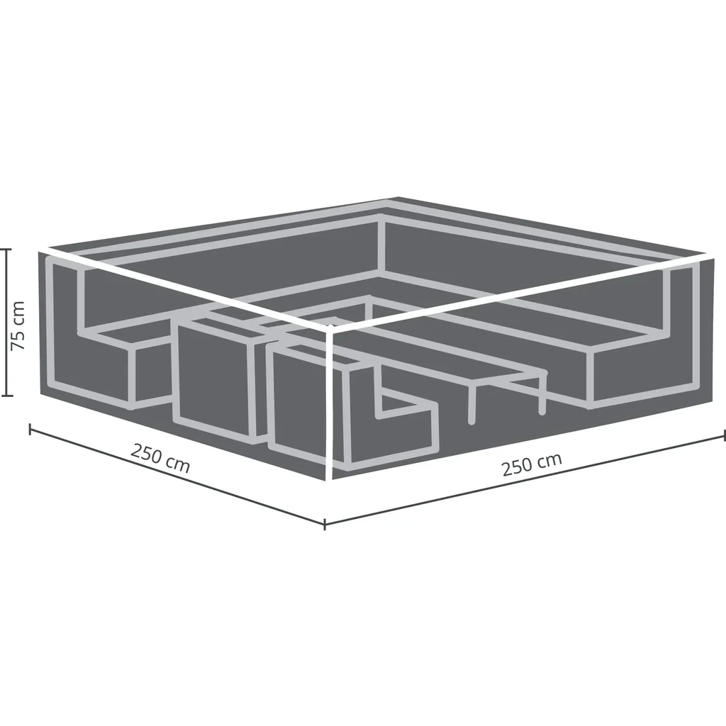 schutzhülle für lounge-set - 250 cm