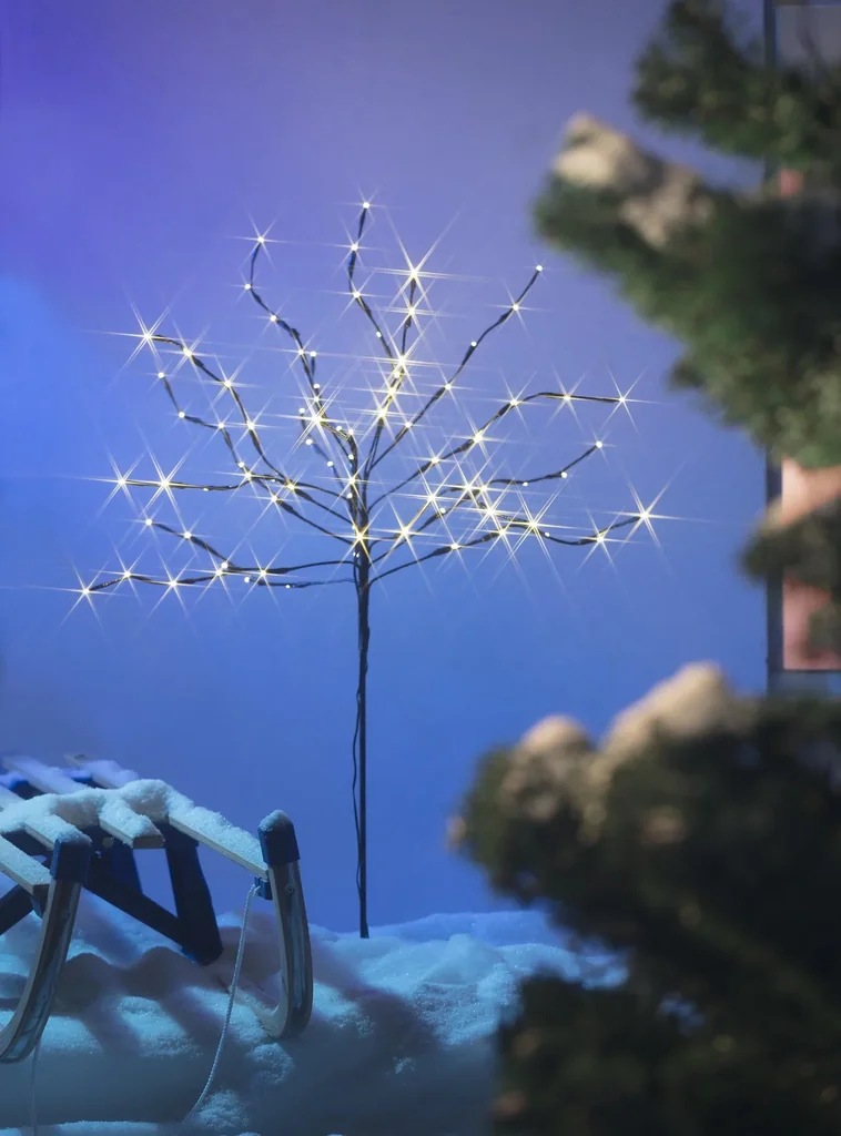 Beleuchteter Baum 110 cm mit 80 LED