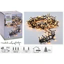 Weihnachtsbeleuchtung Snakelight 1000 LED - 40 Meter - warmweiß - Microcluster