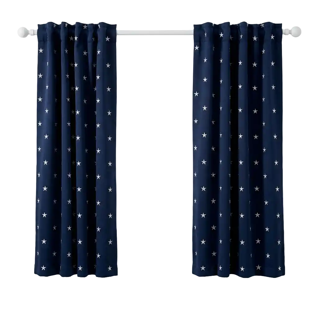 Vorhänge Babyzimmer Bild