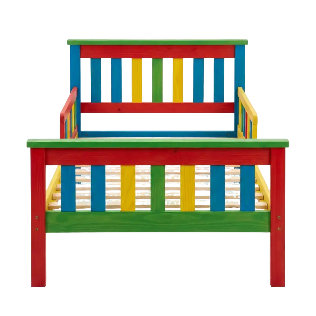 Kinderbett Farbe Bild