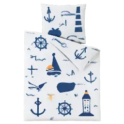 maritime Bettwäsche Bild
