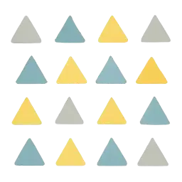 Dreiecke Wandsticker Bild
