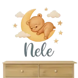 Wandsticker Babyzimmer Bild