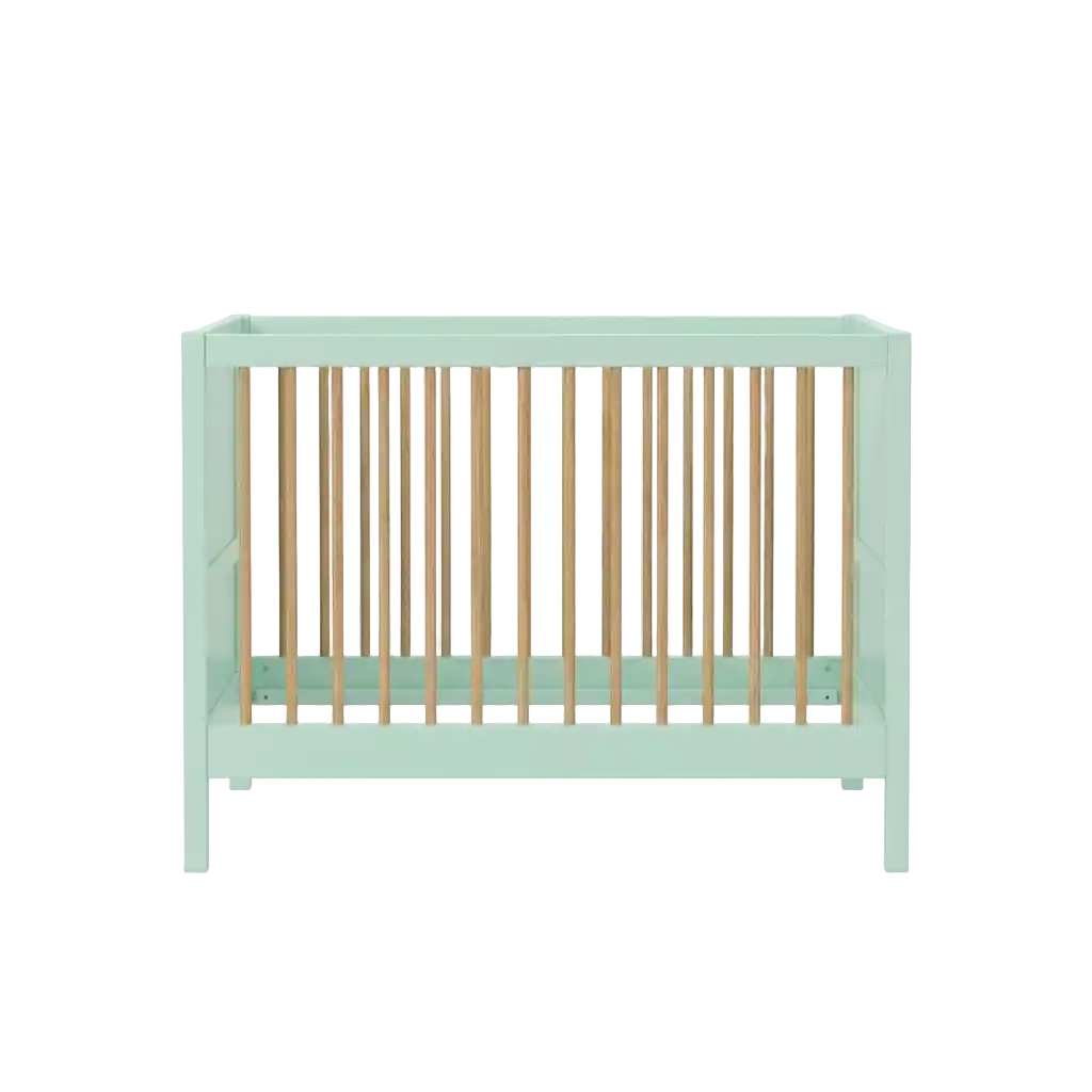 Babyzimmer in mint Bild