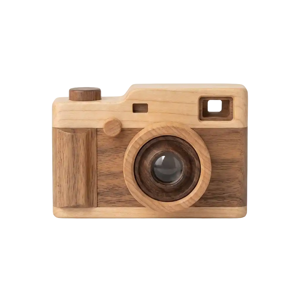 Holzkamera Bild