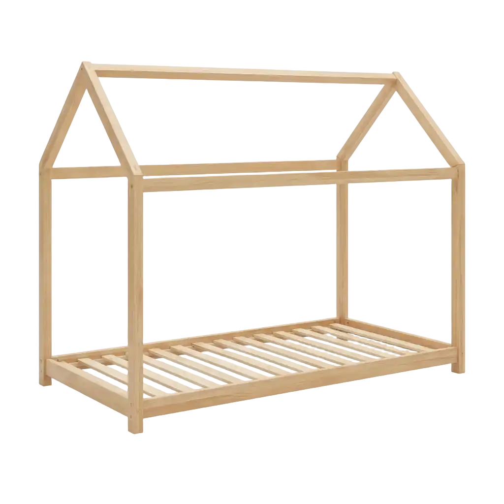 Kinderbett Haus Bild