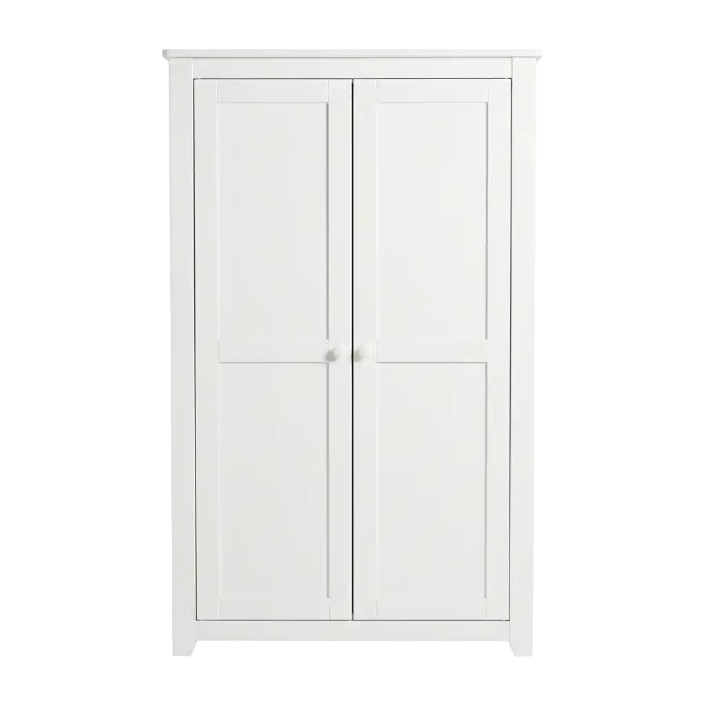 Kleiderschrank weiß Bild