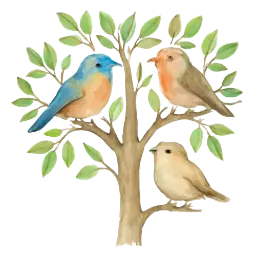 Vögelchen im Baum Bild