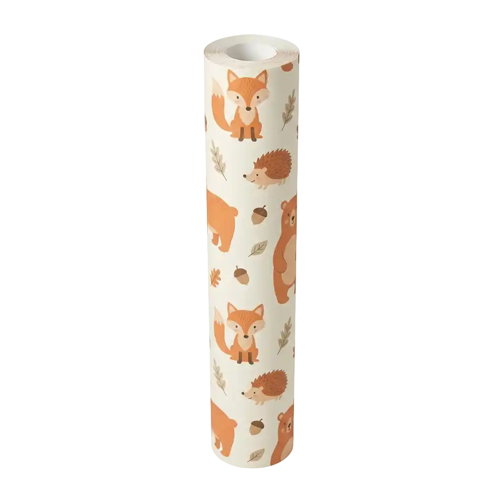 Tapetentiere orange Bild