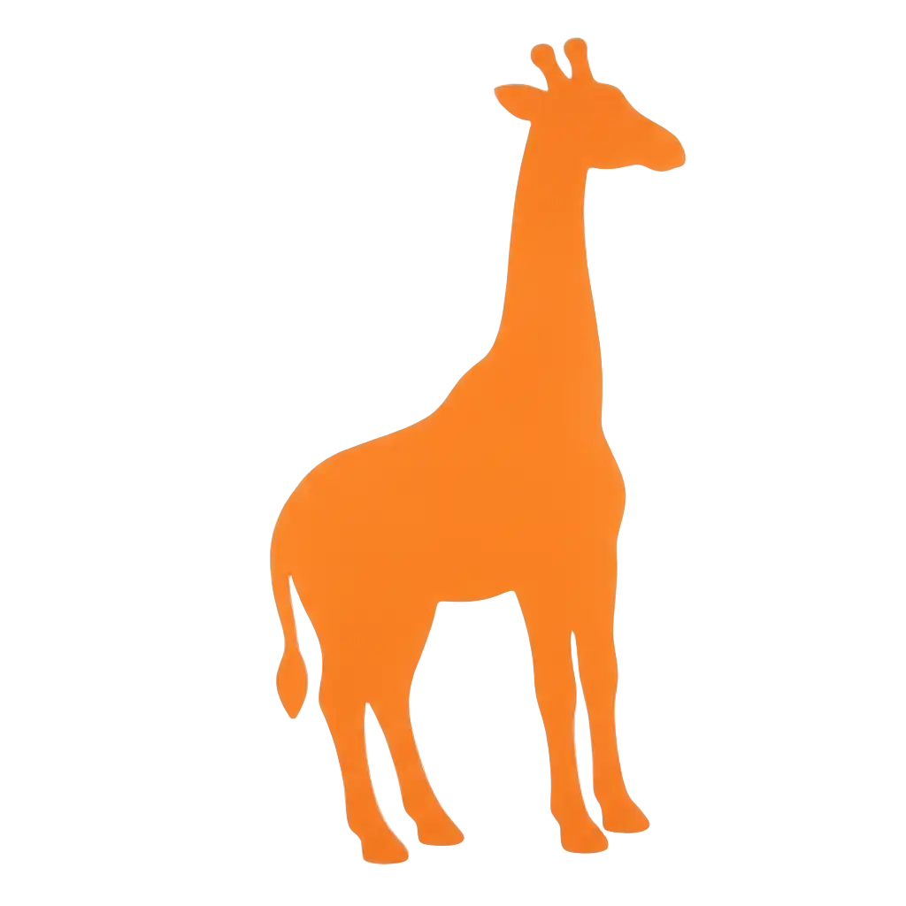 Wandsticker orange Bild