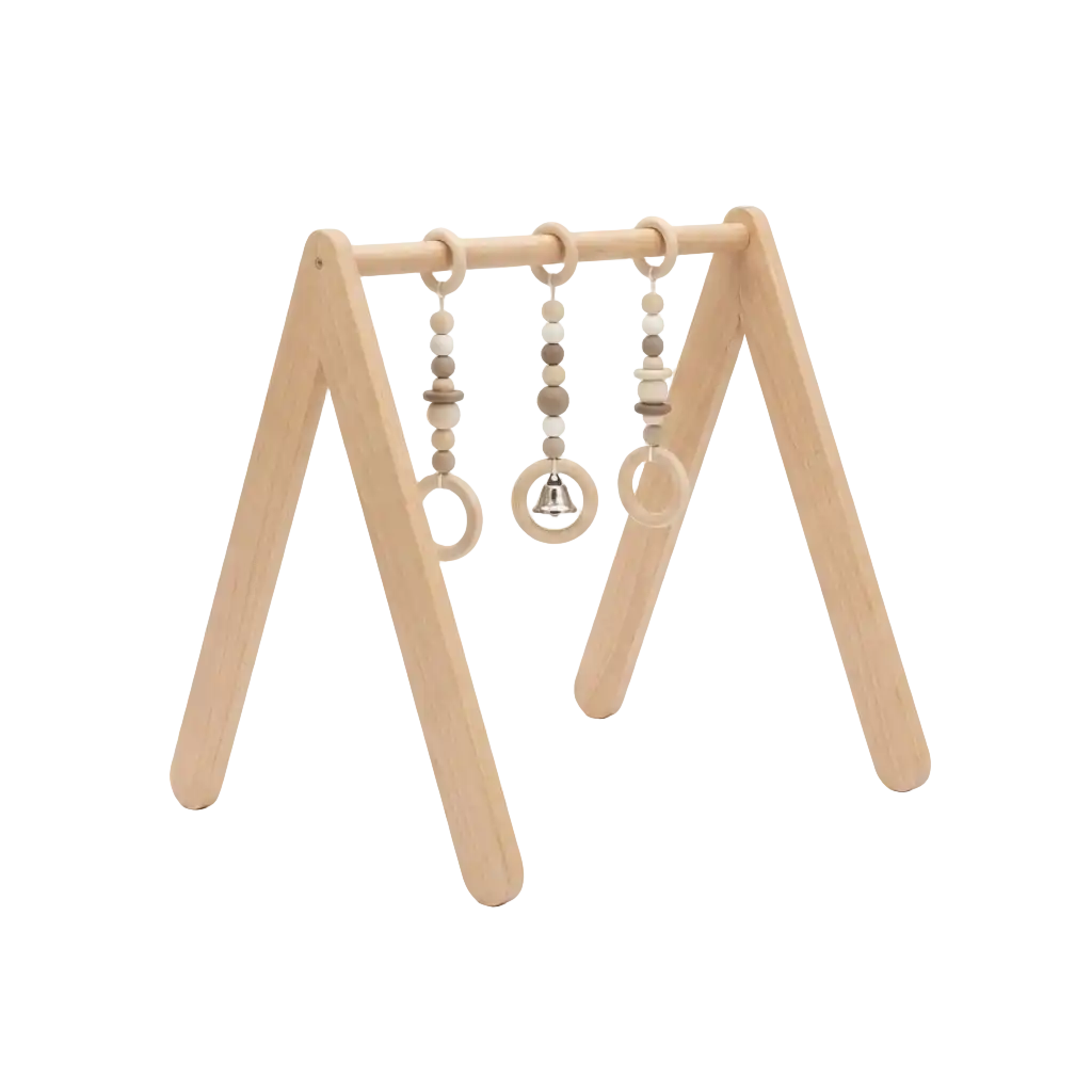 Spieltrapez Holz Bild