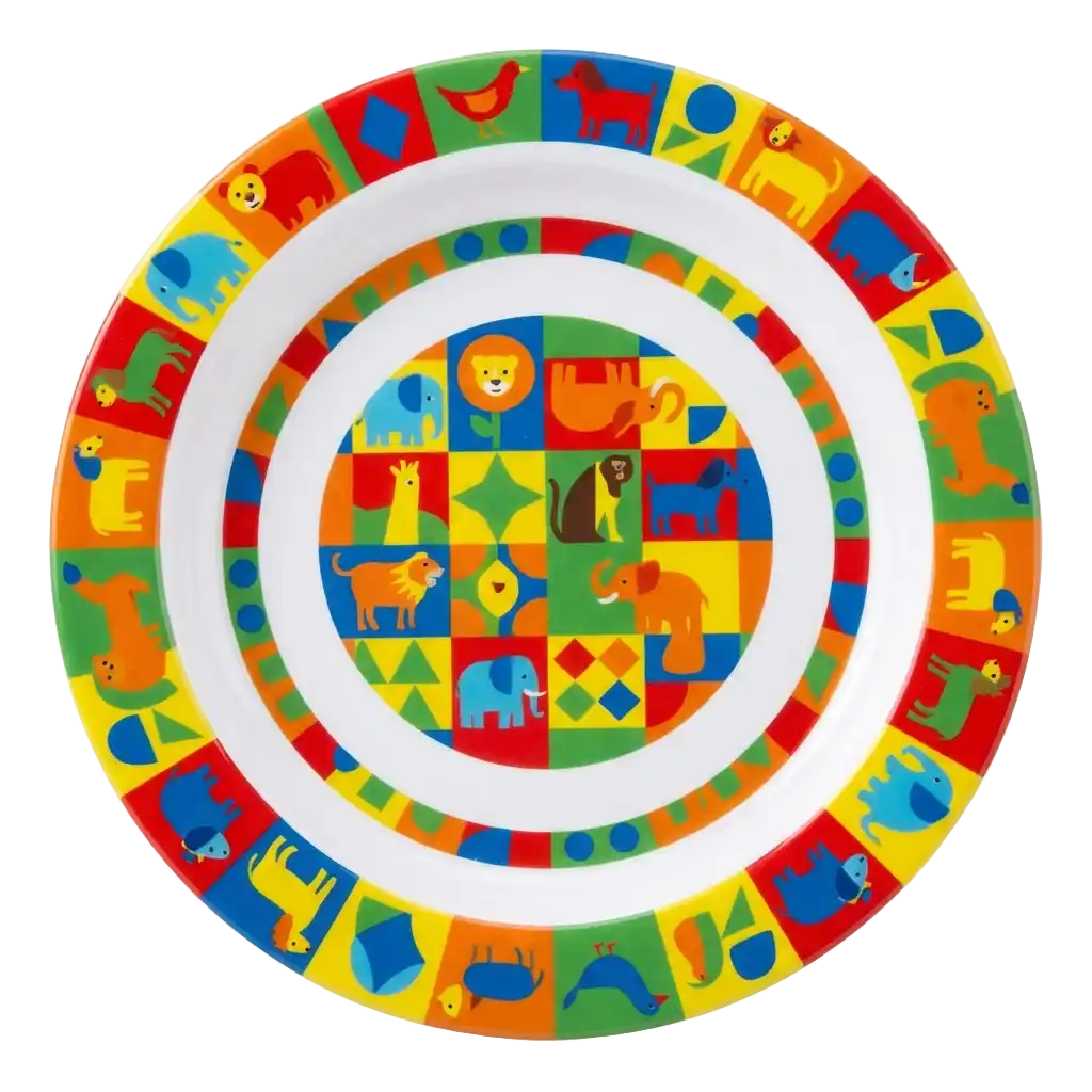 Kindergeschirr Melamin Bild