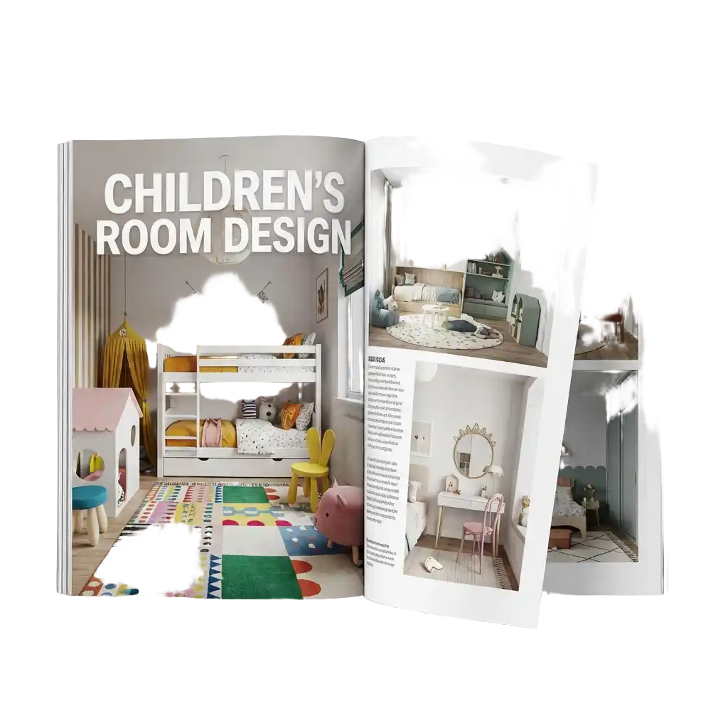 romantische Mädchenzimmer Deko Bild