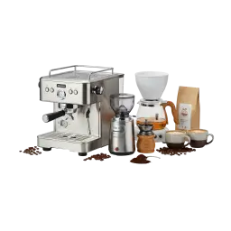 Kaffeemaschinen, Kaffeemühlen Bild