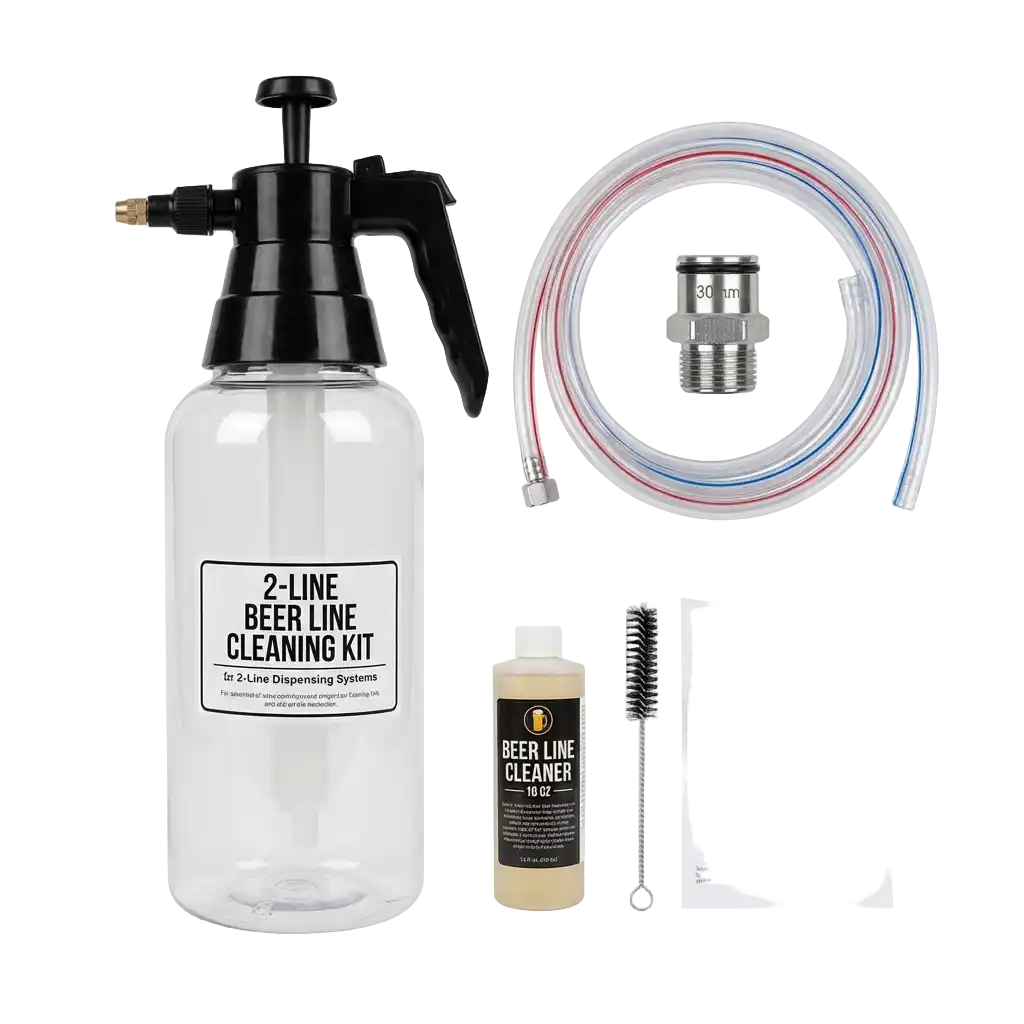 Reinigungsets für unsere 2-leitigen Zapfanlagen mit 30 mm Adapter Bild
