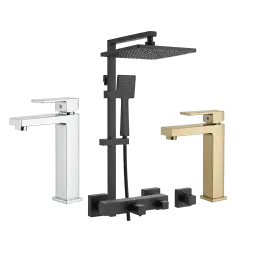 Badarmaturen Edelstahl Gebürstet Bild