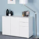 Sideboard Alba | Schubladenschrank | Weiß mit