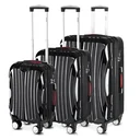 Hartschalenkoffer-Set Ikarus schwarz M/L/XL