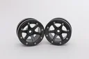 Beadlock Wheels PT-Slingshot Schwarz/Schwarz 1.9 (2 St.)