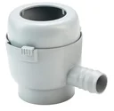 Füllautomat Mini DN 50-60 grau inklusive Anschlussschlauch & Verschraubung
