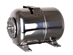 Hauswasserwerk Druckkessel Membrankessel Edelstahl 24 L 33,25 mm (1
