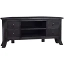 TV-Schrank 100x40x45 cm massiv Mahagoni hell kaffeefarben