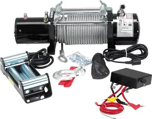 "Motor-Seilwinde Profi, 13.000 kg mit Funkfernbedienung image"