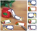 Weihnachtsetiketten inklusive Dispenser