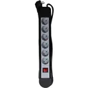 RELECTRIC Steckdosenleiste mit 6 Steckdosen - 1,5m Kabel