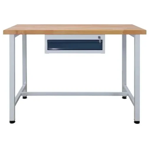 "Werkbank "Premium" Grundmodell mit Schublade, L1200xB600xH840mm image"
