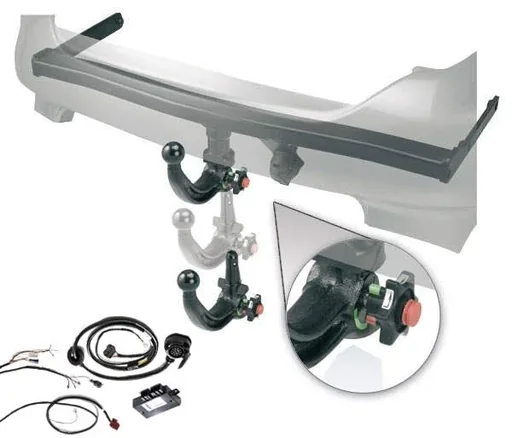 "Anhängerkupplungs-Kit VW Golf 8 Variant 08/20- A40V ohne Vorrüstung image"